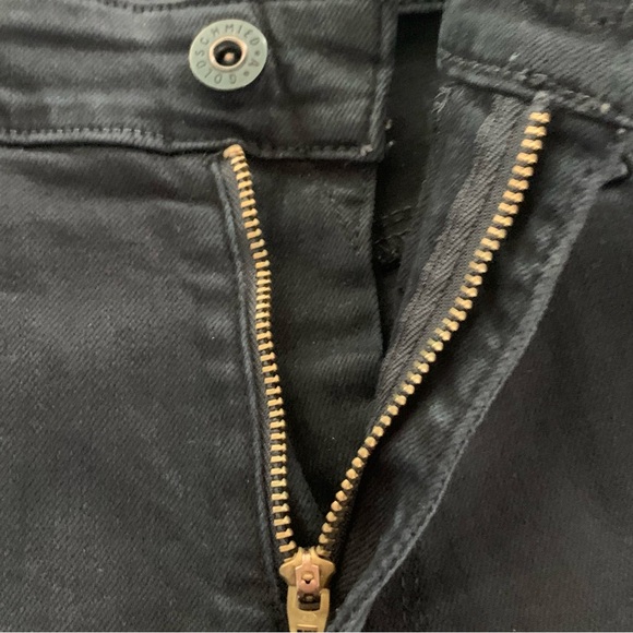 Adriano Goldschmied Womens 28R Black Jeans The Farrah Skinny High Rise - Picture 6 of 11